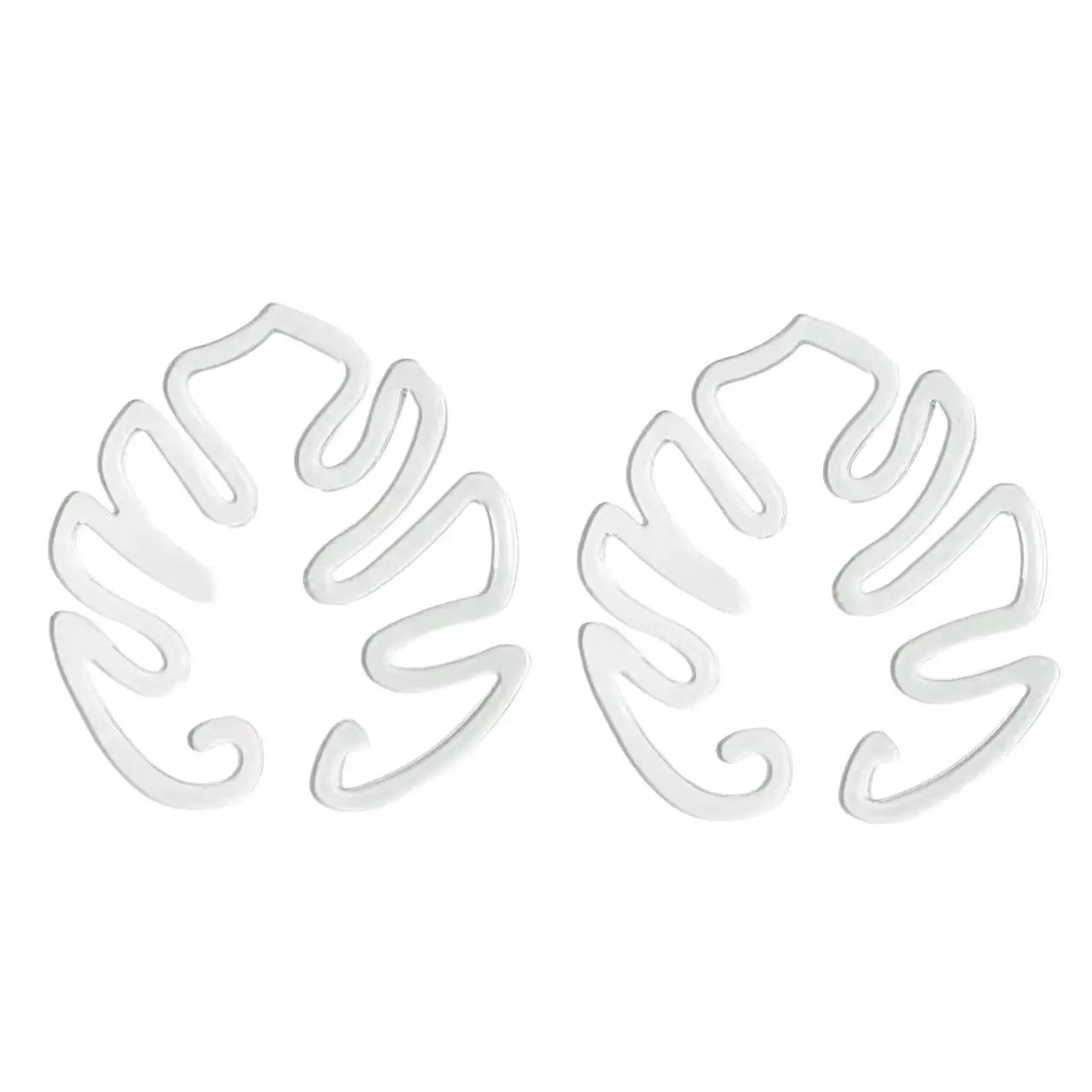 Monstera Shaped Plant Support Easy Installation Decorative Plant Stand Leaf Shape Plants Pole Sturdy Alloy Support Pile Garden