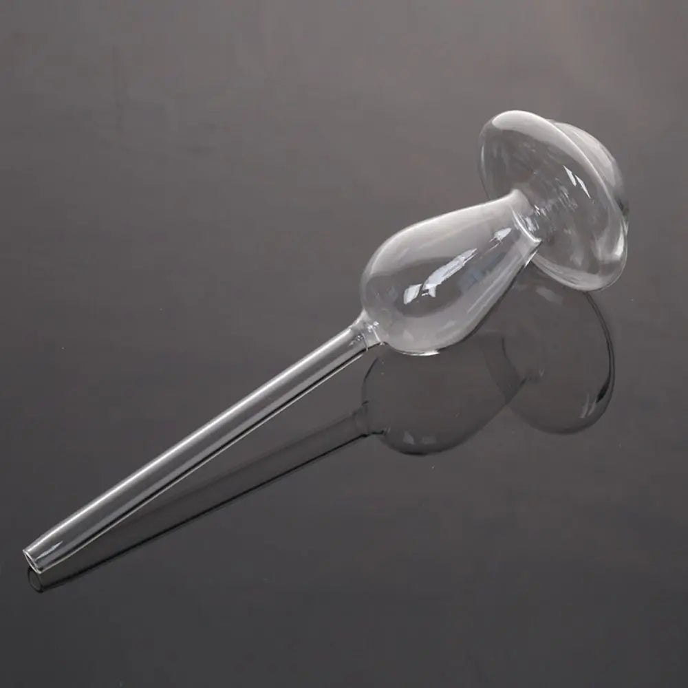 Glass Plant Watering Glass Globes Mushroom Shape Self Watering Drip Irrigation System Rainbow