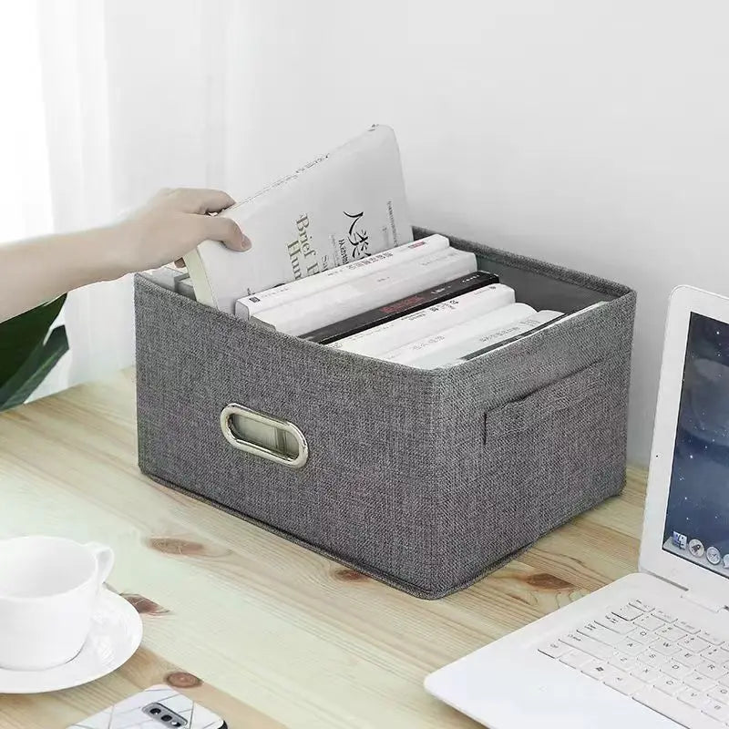 Storage Box Foldable Fabric Garment Pants Underwear Socks Storage Box Toy Storage Box Washable Office Clutter Storage