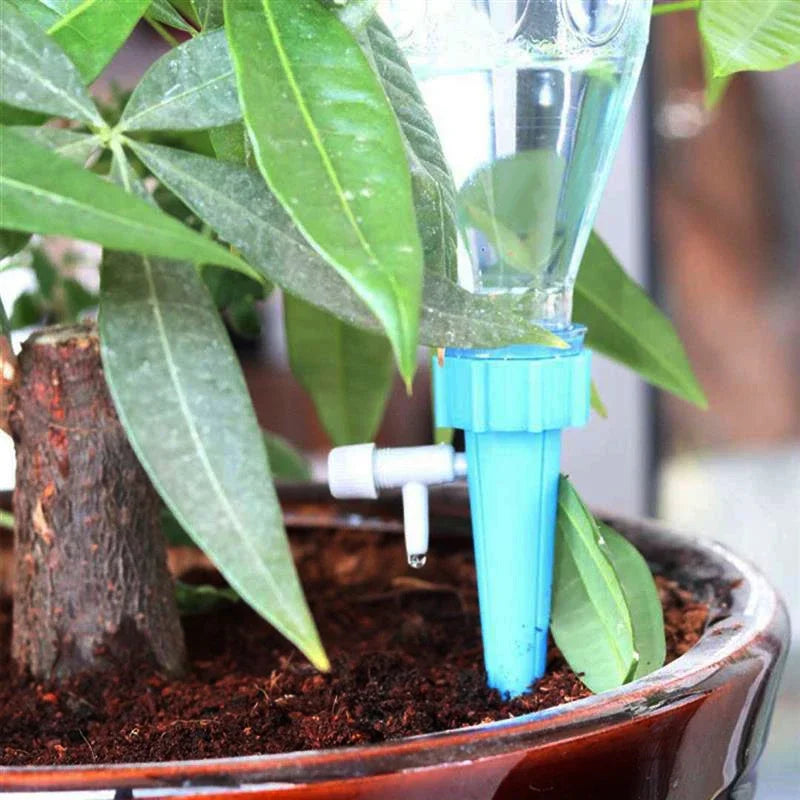 Automatic Drip Irrigation System Self Watering for Flower Plants Greenhouse Garden Adjustable Auto Water Dripper Device