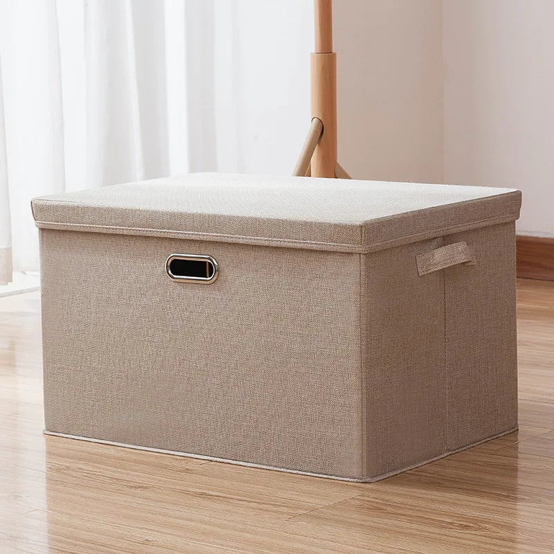 Storage Box Foldable Fabric Garment Pants Underwear Socks Storage Box Toy Storage Box Washable Office Clutter Storage
