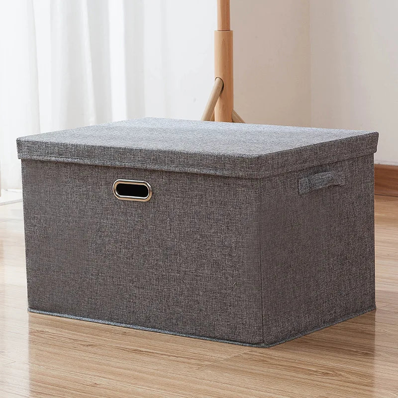 Storage Box Foldable Fabric Garment Pants Underwear Socks Storage Box Toy Storage Box Washable Office Clutter Storage