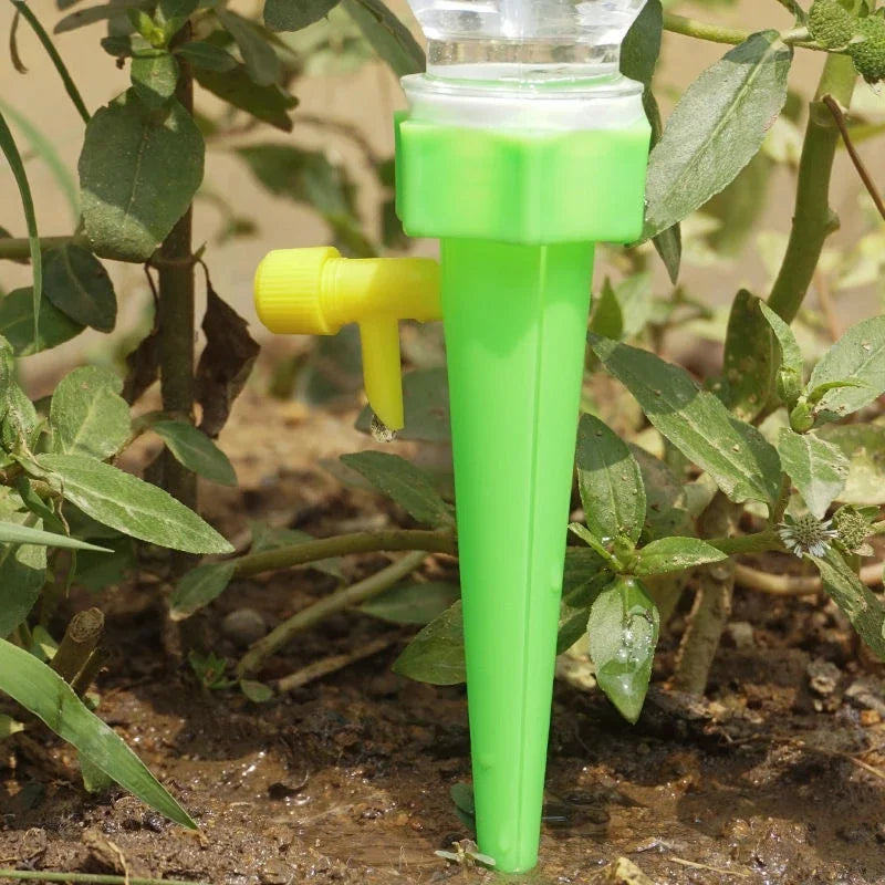 Automatic Drip Irrigation System Self Watering for Flower Plants Greenhouse Garden Adjustable Auto Water Dripper Device