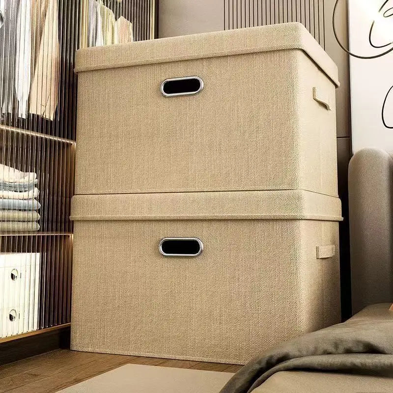Storage Box Foldable Fabric Garment Pants Underwear Socks Storage Box Toy Storage Box Washable Office Clutter Storage