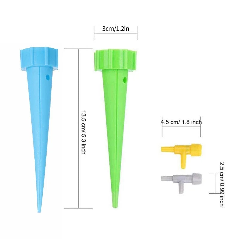 Automatic Drip Irrigation System Self Watering for Flower Plants Greenhouse Garden Adjustable Auto Water Dripper Device
